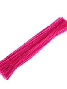 100入組30cm的馬卡龍彩色扭轉棒，DIY材料的合成毛皮條，可摺疊 - 彩色 - 查看 27