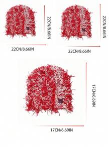 3pcsWinter Warm Knit Ski Mask - Cold Proof Full Face Cover For Riding And Outdoor ActivitiesWinter Warm Knit Ski Mask - Cold Proof Full Face Cover For Riding And Outdoor Activities Baraklafar Hat Embroidery Rapper - 3PC - View 18