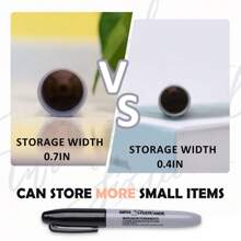 Durable Diversion Safe Marker Pen - Discreet Hidden Storage For Small Valuables - Perfect Fun Gift For Home & Dorm Decor, Plastic, Non-Waterproof - Pack Of 1