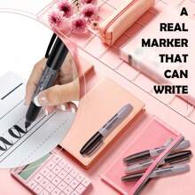 Durable Diversion Safe Marker Pen - Discreet Hidden Storage For Small Valuables - Perfect Fun Gift For Home & Dorm Decor, Plastic, Non-Waterproof - Pack Of 1
