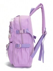 2025 可爱女士背包防水多口袋尼龙学校背包适合学生女孩卡哇伊笔记本电脑书包 Mochilas