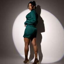 Mini Blazer Set In Premium Tailoring - 綠色 - 查看 2