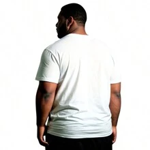 Kit 3 Plus Size T-Shirt 100% Premium Cotton G1-G4 Men's Basic Plain Fafenix - Xem 3