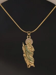 1 Pc Gree St.Jude Necklace Saint Jude  Style Chain - Gold - View 11