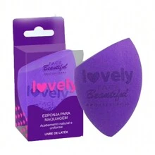 Kit 04 Super Soft Makeup Sponges Beveled Lovely Face Beautiful - 彩色 - 查看 10