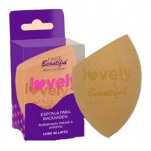 Kit 04 Super Soft Makeup Sponges Beveled Lovely Face Beautiful - 彩色 - 查看 5