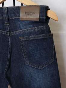 CHUEKITOS. Baby Boys Denim - Blue - View 7