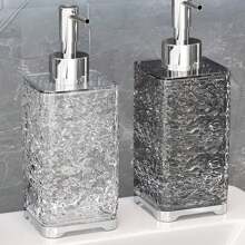 Dispensador de jabón para baño de hotel de 300/400ml, adecuado para gel de ducha, champú, etc., diseño de botella separada, botella vacía, dispensador de jabón de baño, cepillo de limpieza de baño, botella dispensadora, frasco de almacenamiento de baño, recipiente de detergente, spray de jabón líquido para manos, gel de ducha, accesorio portátil de almacenamiento, botella dispensadora con bomba, botella rellenable, dispensador de jabón líquido con bomba para baño, botella dispensadora de gran capacidad con bomba, botella dispensadora de lujo con bomba, recipiente dispensador con bomba rellenable, botella dispensadora con bomba para gel de ducha y productos de cuidado de la piel - Multicolor - Ver 3