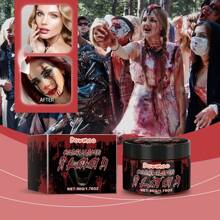 Fake Vampire Blood Gel - Washable Realistic Vampire Zombie Blood Horror Special Effects Prop For Halloween - Red - View 2