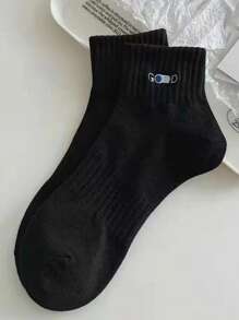 5 Pairs Men's Sports Socks, Fashionable Outdoor Running Socks, Comfortable Socks Suitable For Daily Life. Socks For Running, Gym And Basketball, Suitable For Winter, All Season Socks Suitable For Christmas, Thicker Winter Socks. [The Sock Pattern Is Woven, And There May Be Differences Between The Actual Product And The Picture, Which Is A Normal Phenomenon]