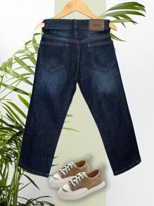 CHUEKITOS. Baby Boys Denim - Blue - View 3