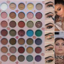 Paleta De Sombras De Ojos  105 COLORES DIFERENTES 12 RUBORES Y ILUMINADORES BRILLANTE KIT DE MAQUILLAJE SOMBRA PROFESIONAL PARA MAQUILLAJE ACCESORIO COSMETICO DE BELLEZA