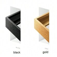 1 PC Personalized Square Muted Wall Clock,Customized Your Photo On A Aluminum Alloy Framed Wall Clock,Gift For Family,Lovers And Pets Gifts Birthday Graduation - Multicolor - View 6