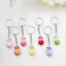 1 pièce Mignon tortue colorée avec petit cadeau lumineux pour garçons et filles. Accessoire de sac, porte-clés, sac à dos pour l'école, Halloween, Fête des enseignants, porte-badge avec support pour voiture, accessoires de Noël