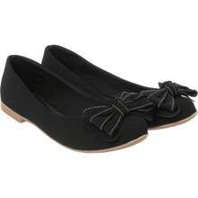 Women's Sneakers Round Toe Casual Comfortable Flat Moccasin From 34 To 42 SPECIAL SIZE - màu đen - Xem 1