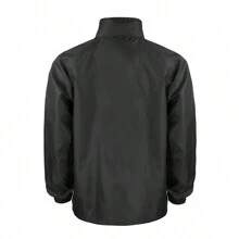 Result Mens Core Adult Windcheater Water Repellent Windproof Jacket (Black) - Black - View 2