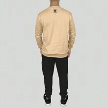 MP MODA MASCULINA Men's Sweatshirt Set, Pants And Cold-Weather Cotton Blouse Without Hood Et Salve - 彩色 - 查看 3