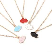 Cloud Pendant Necklace - Multicolor - View 1