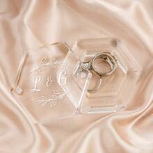 Custom Acrylic Ring Box, Personalized Ring Box, Wedding, Gifts For Bride, Wedding Gift, Ring Box For Wedding Ceremony, Anniversary Gifts 1pc ,Space-Saving,Waterproof Exquisite,Stylish,High-Quality,Tidy,Modern Custom,Personalized,Unique Ideal Gifts For Him Her,Boyfriend,Girlfriend,Dad,Mom,Family,Friends For Anniversaries,For Valentine's Day,For Mother's Day,For Birthdays,For Children's Day,For Father's Day,For Graduation,For Weddings,For Housewarming Living Room,Bedroom,Home,Bathroom