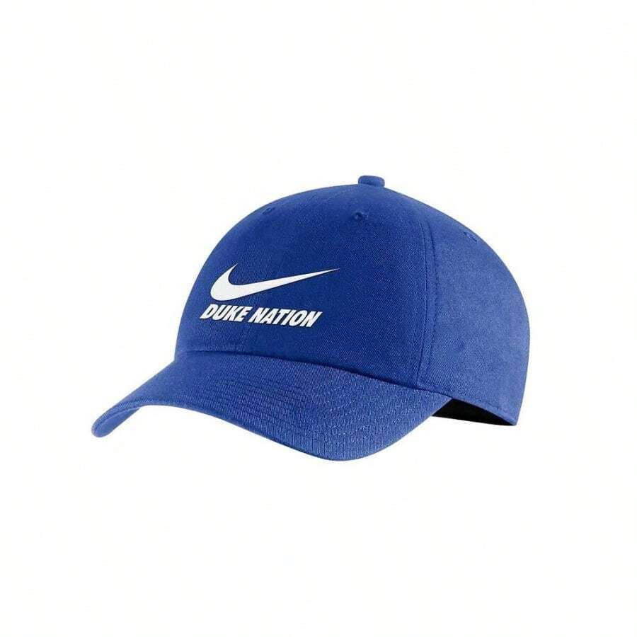 Nike 男士 Royal  Blue Devils Heritage86 Campus 可调节帽子 - 皇家 - 查看 1