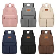 1 pieza Mochila bolsa cambiador para bebé - Bolsa multifunción impermeable para bebés niños y niñas, Mochila cambiador - Bolsa de pañales de viaje grande - Mochila de viaje para maternidad y cambio de bebé, Artículos esenciales y regalos para el registro y la ducha de bebé recién nacido - Caqui - Ver 7