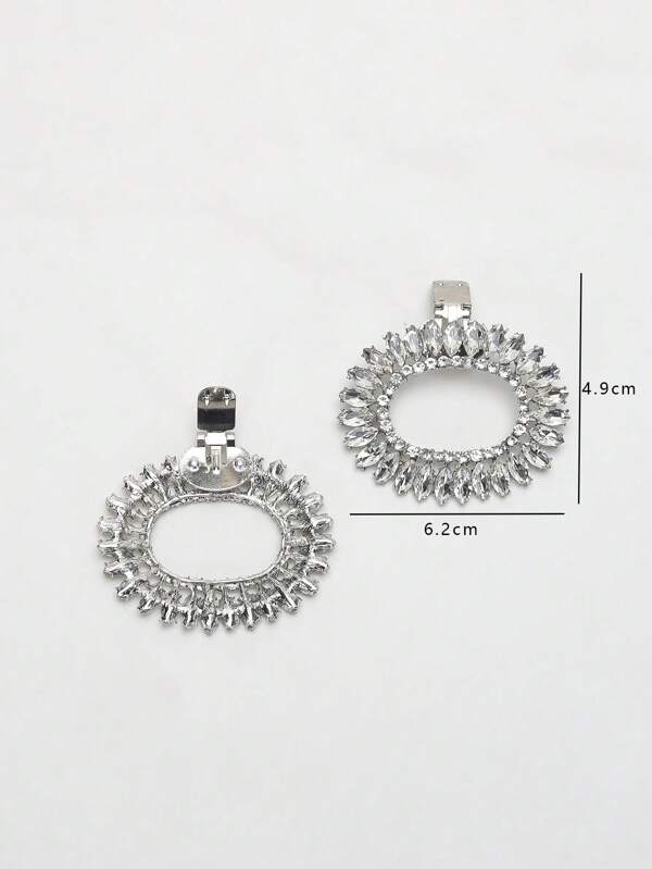 Detachable High Heel Decorative Accessories, Rhinestone Shoe Clips, Shoe Flower Decoration Accessories