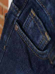 CHUEKITOS. Baby Boys Denim - Blue - View 5