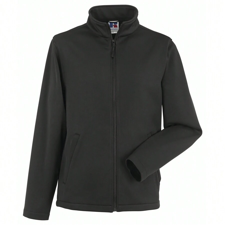 Russell Mens Smart Softshell Jacket (Black) - Black - View 1