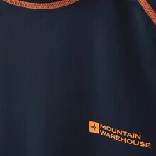 Mountain Warehouse Mens UV Protection Rash Top (Navy) - Navy Blue - View 4
