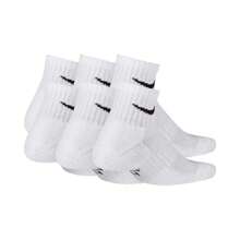 Nike Big Kids' Cusned Ankle Socks, 6 Pairs - White - View 3