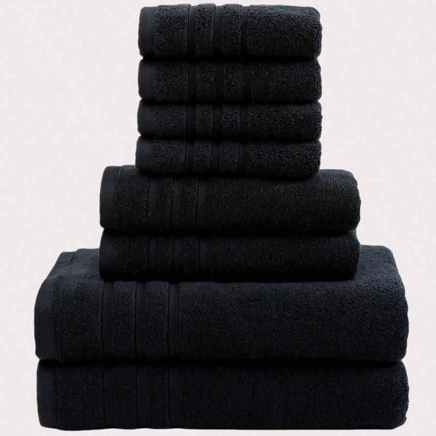 1pc Set Bath Towel, Hand Towel, Washcloth / 3pcs Set (Bath Towel + Hand