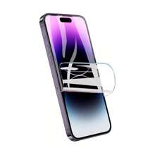 NETONBOX.COM Mica Hidrogel Nano tecnología, Para iPhone Delantera, Flexible Uso Rudo Antigolpes. ¡ Mejor que el cristal templado! - transparente - Ver 3