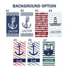 1pc Custom Beach Towel, Personalized Beach Towel With Your Name - Monogrammed Towels For Men Boys, Custom Gift For Boyfriend With Anchors Multi-Functional, Quick Dry, Breathable, Reusable Exquisite, For Anniversaries, For Valentine's Day, For Mother's Day, For Birthdays, For Ren's Day, For Father's Day, For Graduation, For Weddings, For Housewarming Bathroom, Living Room, Bedroom, Home Summer Holiday Bathroom Decor Travel Essentials Travel Accessories Beach Essentials