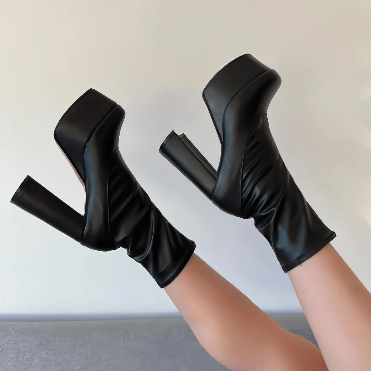 Women Ankle Boots & Booties - Black - View 1