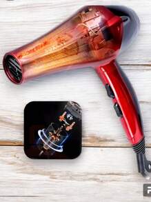 Secador Secadora de Cabello 2400W 2 Potencias Turbo 2 Cabezales - Tipo de Enchufe A USA (110-127V) - Ver 4