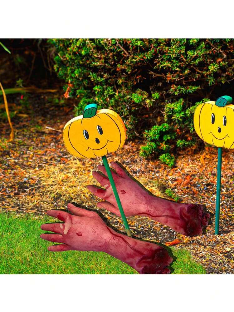 1/2 chiếc mô hình bàn tay giả bàn tay tiệc Halloween cánh tay giả đạo cụ bằng bọt mô phỏng đạo cụ đùa, Giáng sinh - Nhiều màu - Xem 7