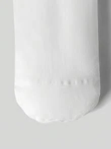 mini bala Girls' Baby Soft Thin Breathable Non-Deformable Underwear Socks 2 Packs