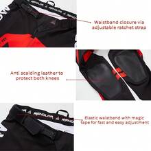 2024 MENDLOR Black/Red Motorcycle Equipment Set And Sock Combination Suitable For MTB MX ATV Jersey Pants Mountain Bike Off-Road Motorcycle Men's Set Racing Set Sock Combination - Black Red - View 6