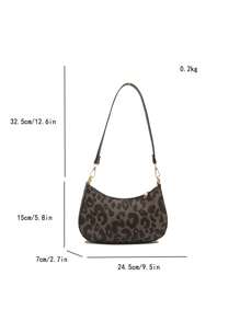 Túi đeo chéo họa tiết da báo cổ điển, túi xách baguette thời trang thường ngày, túi xách nữ đa năng thời trang hàng ngày, túi xách thanh lịch dành cho người trưởng thành, túi in họa tiết da báo thời trang, túi in họa tiết động vật dành cho nữ, ví in họa tiết báo đốm thời trang thu đông dành cho nữ, túi in họa tiết hổ mới dành cho nữ mùa thu đông. - màu nâu - Xem 9