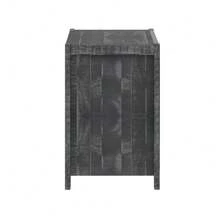 Solid Wood Night Stand, Bedside Table, End Table, Desk With Drawers For Living Room, Bedroom (Grey)