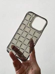 Minimalist Transparent Chocolate Design Soft Phone Case Compatible With IPhone 17 Pro Max/17 Pro/17 Air/17/16 Pro Max/16/16 Pro/16 Plus/15/15 Pro Max/15 Pro/15 Plus/11/12/13/14 Pro Max/XS/XR/11 Pro/11 Pro Max/12 Pro/12 Pro Max/13 Pro/13 Pro Max/7 Plus/14 Pro/14 Pro Max/14 Plus/7 Plus/8 Plus/8/SE2, Creative Design