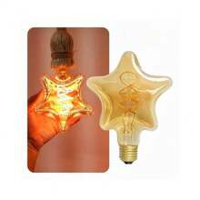 Kit 2 Bivolt Star Led Filament Light Lamp - Ngôi sao - Xem 2