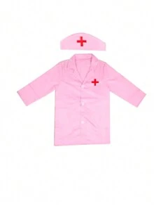 1 Bộ trang phục bác sĩ/y tá dành cho trẻ em để nhập vai, hóa trang [Một số phụ kiện có thể có các biến thể màu sắc] - Nhiều màu - Xem 9