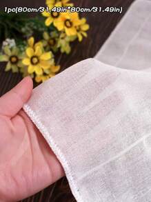 Solid Color Steamer Cloth,Cheese Cloth, 15.7x15.7Inch Hemmed Cheesecloth For Straining Reusable, 100% Unbleached Precut Cheese Cloths Strainer Muslin Cloth For Cooking, Cold Brew Filtering, Cheese Making Cheesecloth Cheese Cloths Cheese Cloths For Straining - Multicolor - View 10
