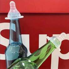 2pcs Funny Beer Bottle Nipple, Drinker's Pacifier, Drinking Prop Accessory - Multicolor - View 4