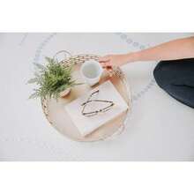 Omne Sleep 8" Memory Foam Mattress Queen In White/Light Blue - 1 - View 2