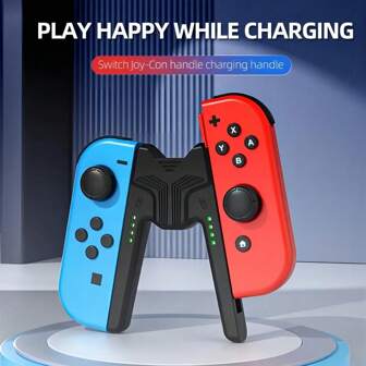  Aolion Compatible With Switch JC Handle Game Controller Charging Handle Bracket Compatible With Switch Charging Handle Mini Portable