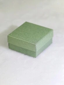 Vaerine 1 Máy Tính Cổ Điển Thanh Lịch Tinh Tế Đơn Giản Bạc 925 Lõm Mịn Dày Hình Học Nhẫn Quà Tặng Cho Các Bạn Nữ - Bạc - Xem 4
