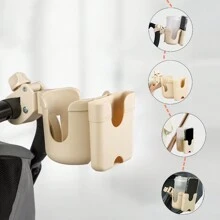 婴儿推车杯架、奶瓶架、手机支架 - 黑色 - 查看 2