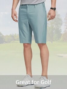 baleaf Quần short chơi golf Boyfriend Style 10" cho nam, quần short vải Chino ... - Màu xanh lam - Xem 5